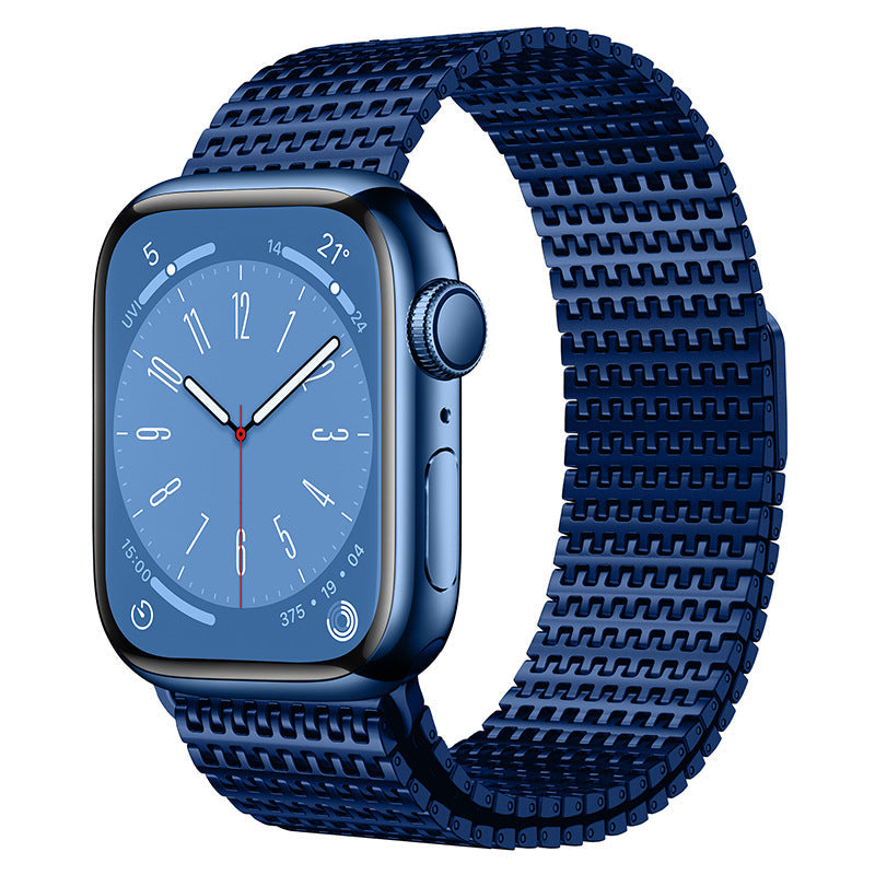 Domino Edelstahl Magnetarmband für Apple Watch