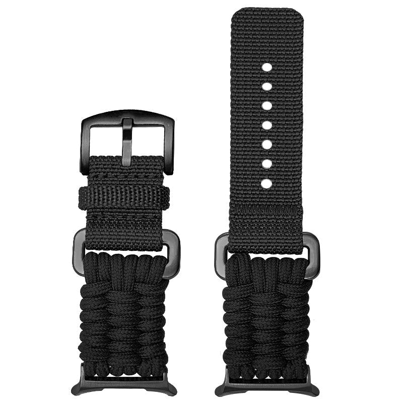 Outdoor nylon woven watch strap for Samsung Ultra Watch