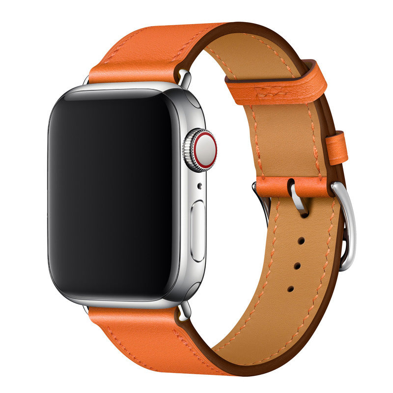 Apple Watch echtem Leder handgefertigtes Armband
