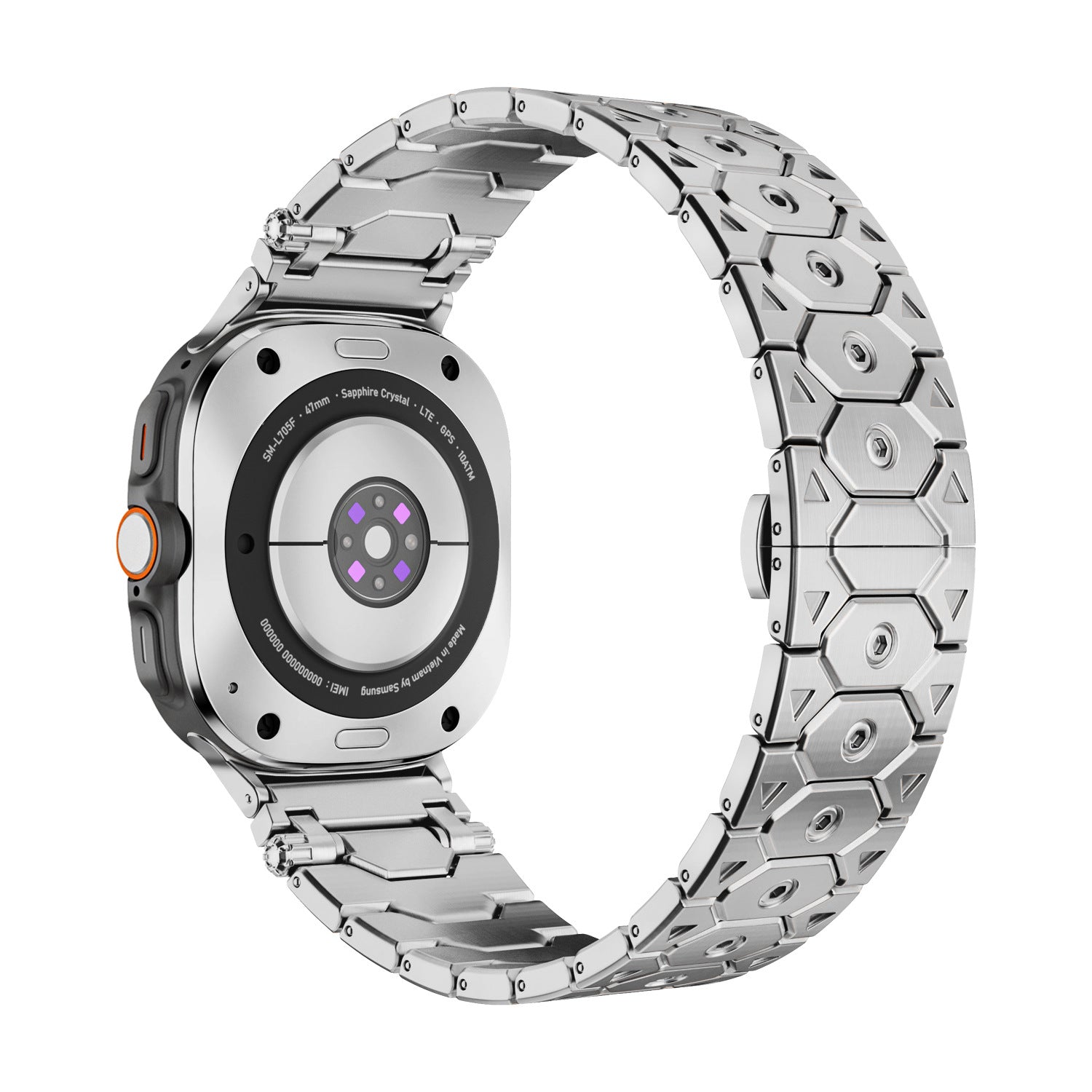 Luxus Edelstahlarmband für Samsung Galaxy Watch Ultra