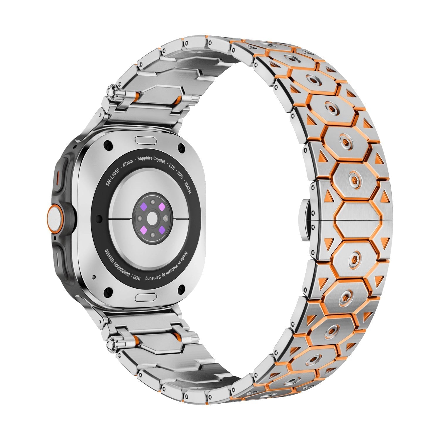 Luxus Edelstahlarmband für Samsung Galaxy Watch Ultra