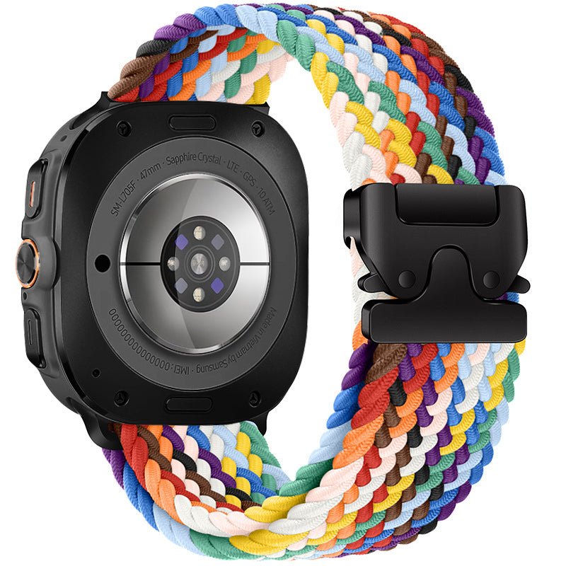 Nylon geflochtenes Armband für Samsung Ultra-Uhr