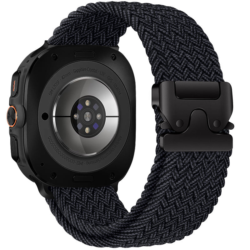 Nylon geflochtenes Armband für Samsung Ultra-Uhr