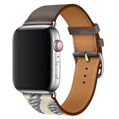 Apple Watch echtem Leder handgefertigtes Armband