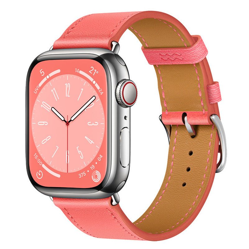 Apple Watch echtem Leder handgefertigtes Armband
