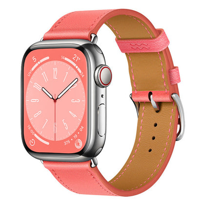 Apple Watch echtem Leder handgefertigtes Armband