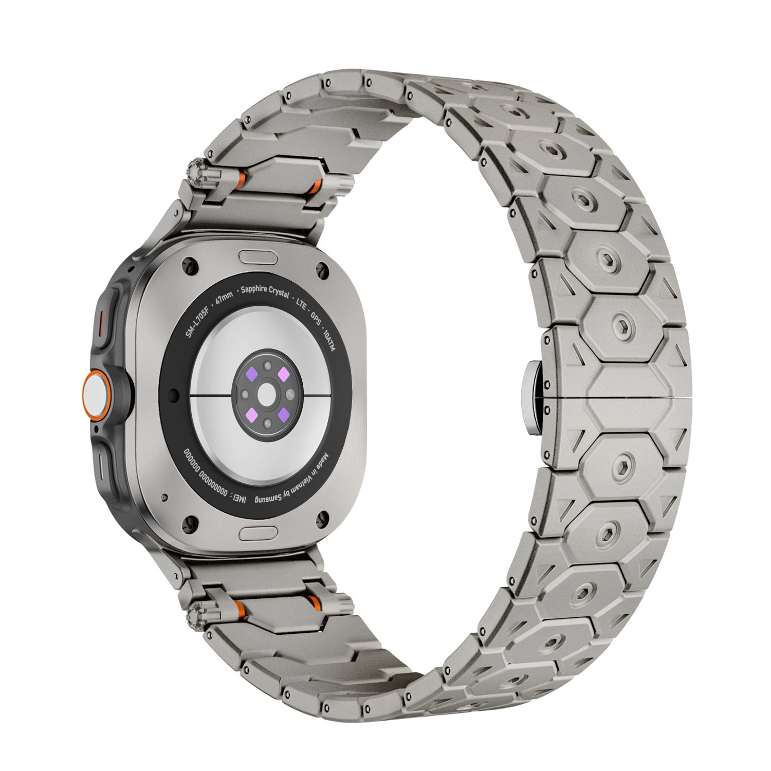 Luxus Edelstahlarmband für Samsung Galaxy Watch Ultra
