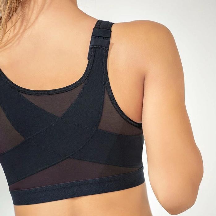 Vorderverschluss Haltungs-BH ohne Bügel für Damen in großen Größen