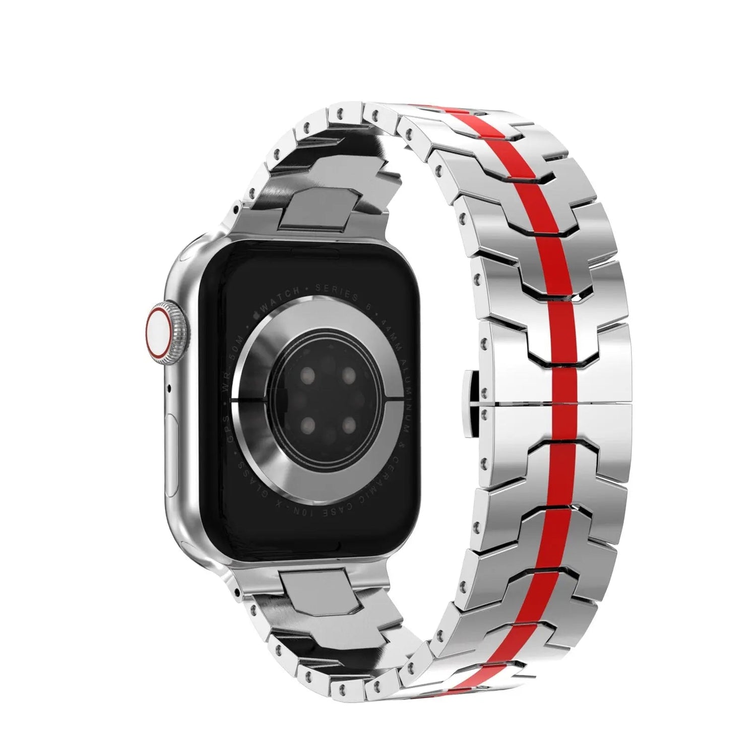 Pinnacle Modernes Edelstahlarmband für Apple Watch