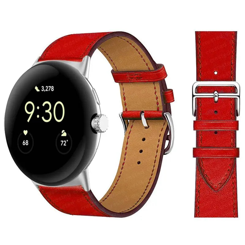 Pinnacle Premium-Lederarmband für Pixel Watch | Pixel Watch 2