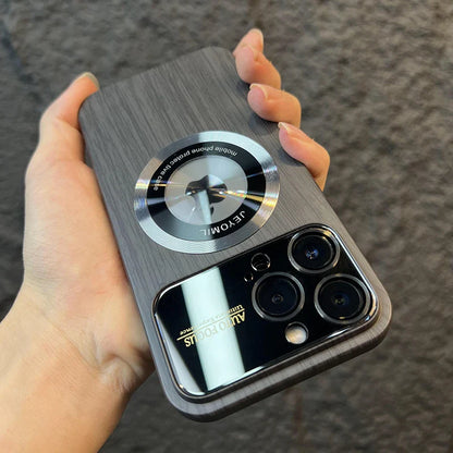 Magnetische Holzmaserung Magsafe Hülle