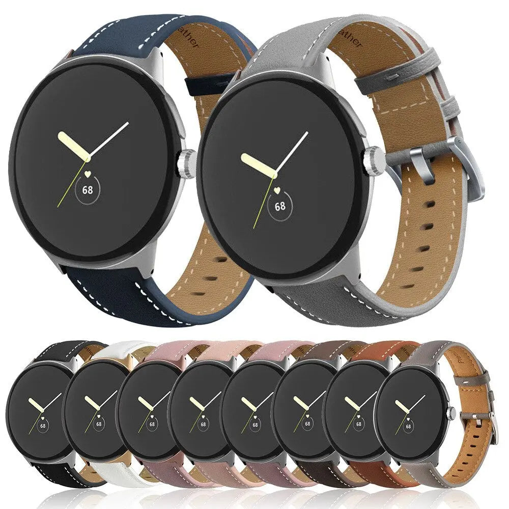 Zelara – Echtes Premium-Lederarmband für Pixel Watch | Pixel Watch 2