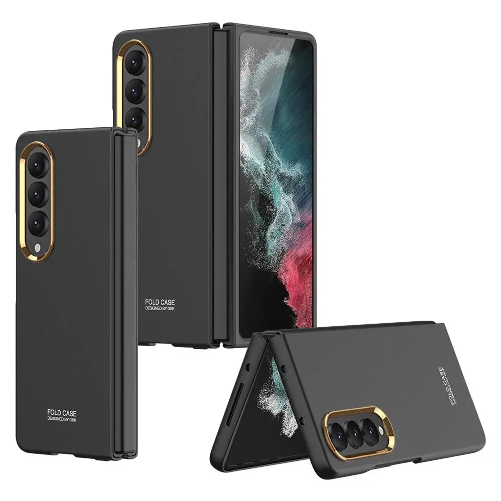 Zelara Gold Trim Hülle für Samsung Galaxy Z Fold 4