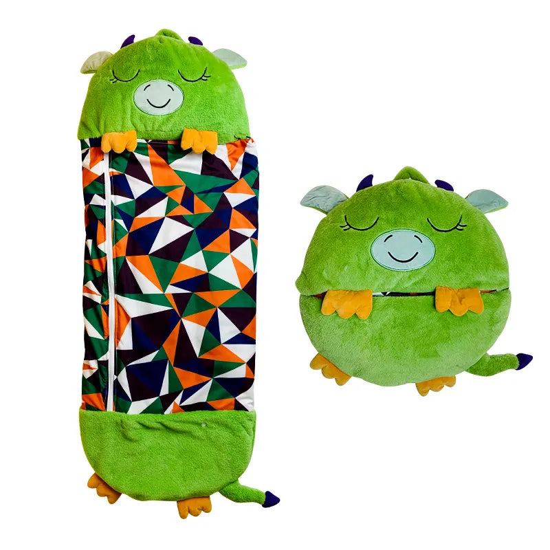 CozyDreSchlafsack und Kuscheltier in einem für ruhige Nächte