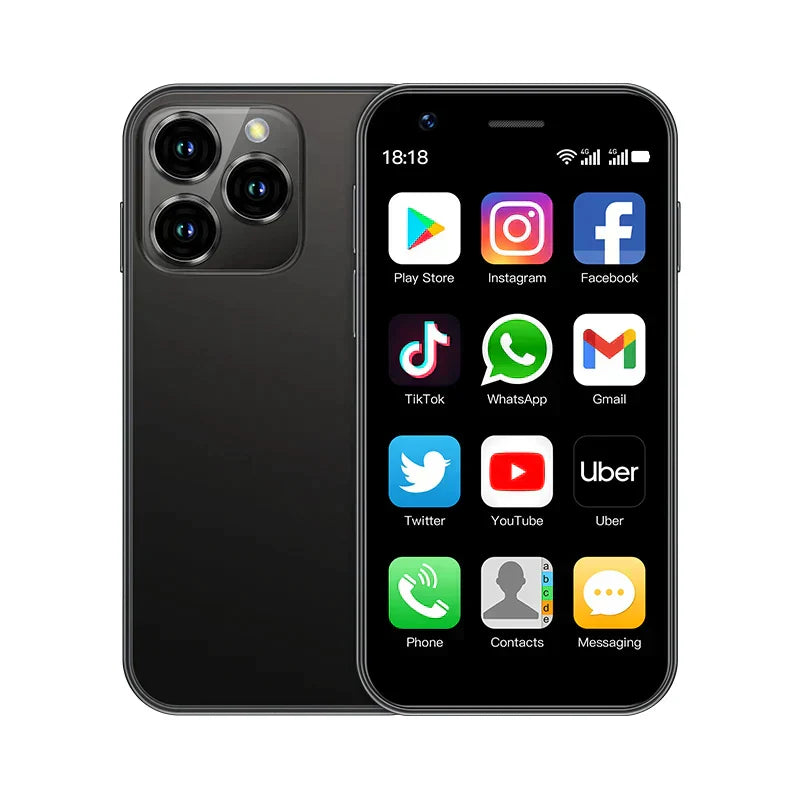 Zelara 2.0 – Mini Android Dual SIM Taschenhandy mit GPS, WIFI &amp; Touchscreen