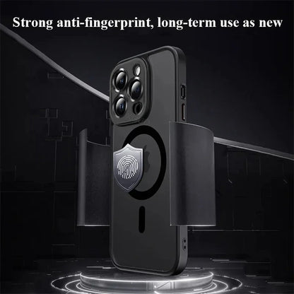 Luxus Matte Armor MagSafe Hülle für iPhone
