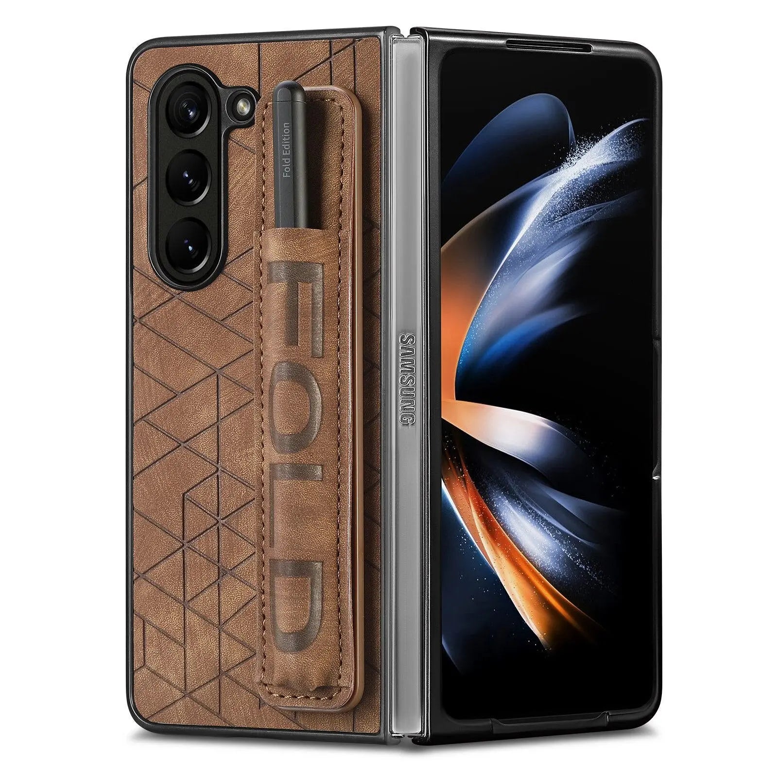 StylusMaster Lederhülle für Samsung Galaxy Fold 5