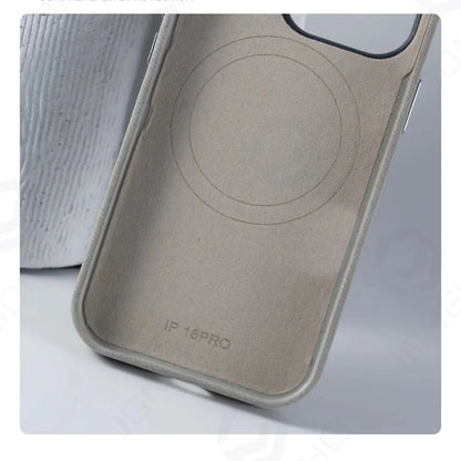 MagSafe iPhone Stoßfeste Flanellfaserhülle