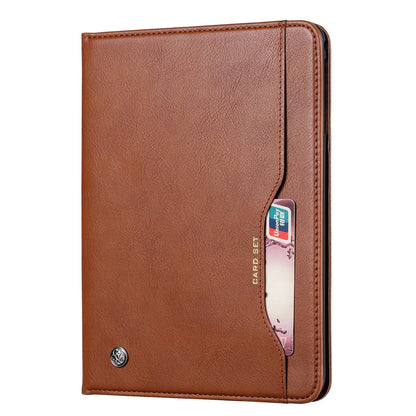 Leder Flip Case für iPad 9,7 (2017-2018), 10,2 (7. / 8. Gen), Air 2/3/4, Pro 9,7/10,5/11 - Wasserdicht, Stoßfest, Business Tablet Hülle