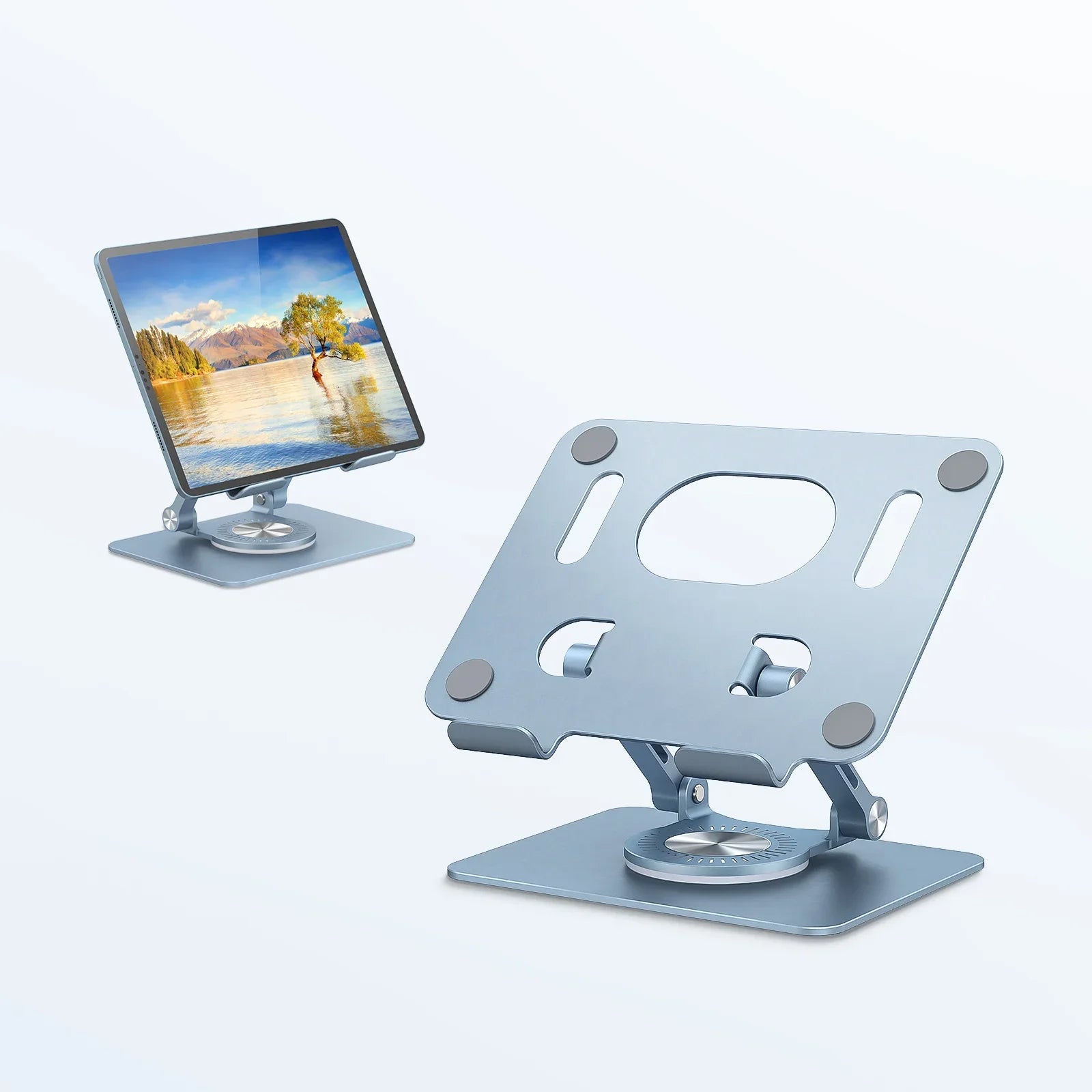 Aluminium verstellbarer Tablet-Ständer 360° schwenkbar für iPad &amp; Samsung
