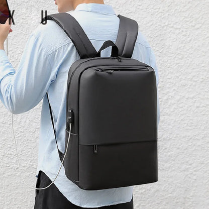 Zelara 15,6 Zoll Kompakt Wasserabweisend Reise Rucksack Laptop Tasche Mit USB-Anschluss