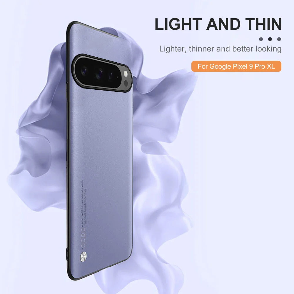UltraShield Lederhülle für Google Pixel 9 Pro - Sleek, stoßfest und stilvoller Schutz