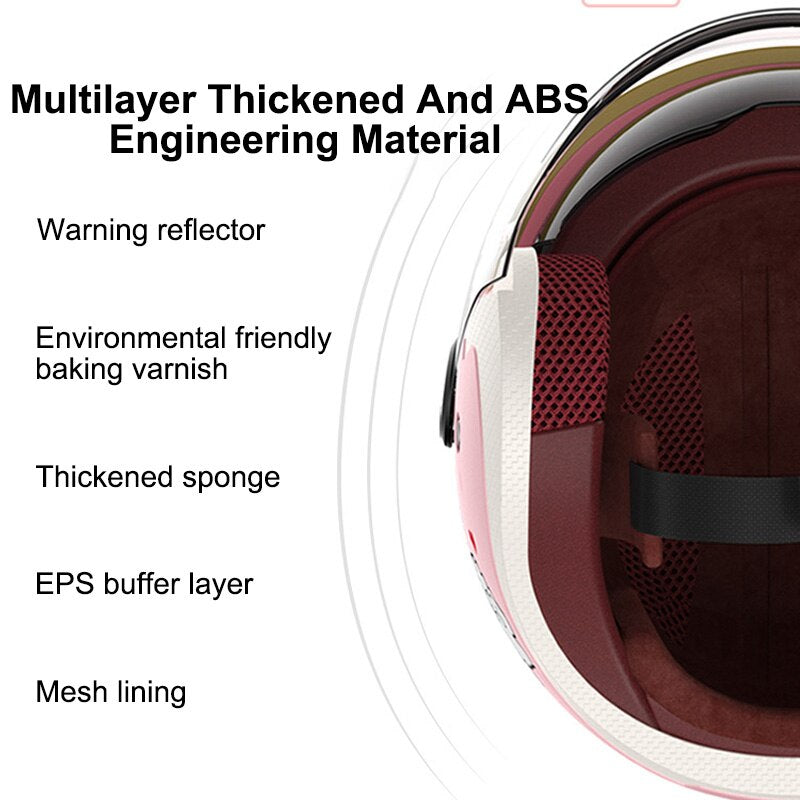 Maximaler Schutz Multi-Layer Biker Defender Helm