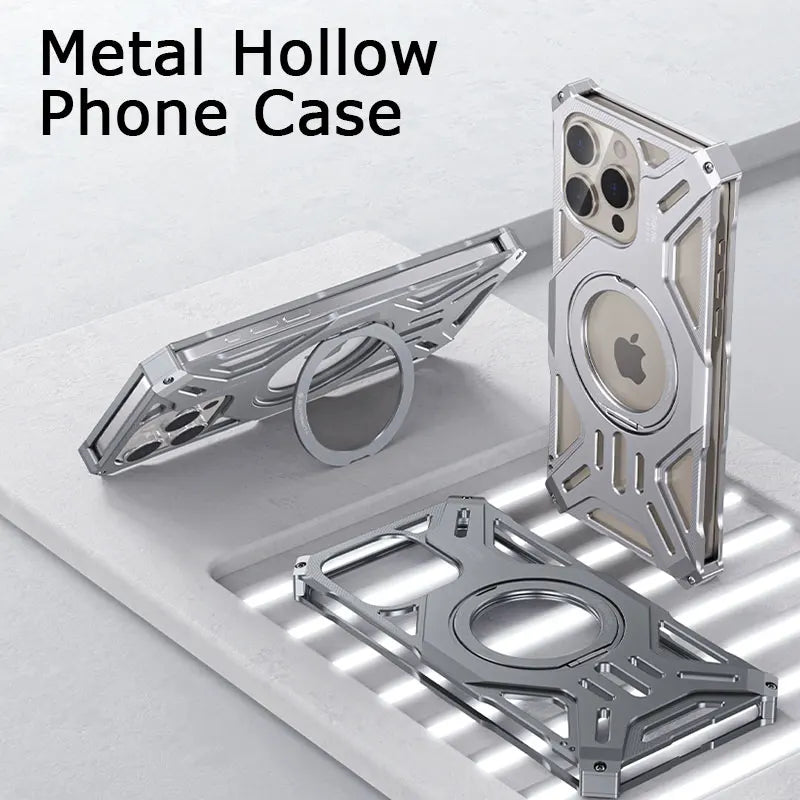 Magnetische randlose iPhone-Hülle mit 360-Stand