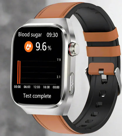 Fortschrittliche Gesundheits-Smartwatch | ECG- und Blutzuckerüberwachung