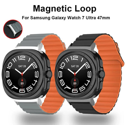 Premium Magnetisches Loop-Sportarmband für Samsung Galaxy Watch 7 Ultra 47mm