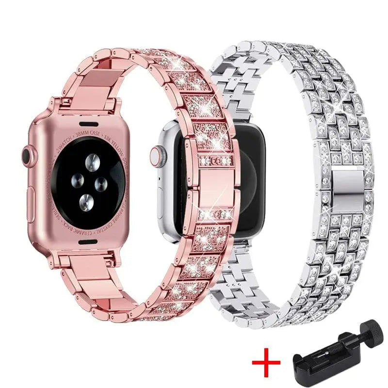 Diva Collection - Paar Armbänder für die Apple Watch