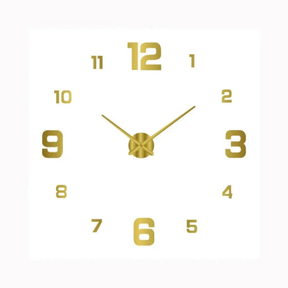 Stille klassische Wanduhr | Nicht-tickendes elegantes Zeitmessgerät für Schlafzimmer und Büro