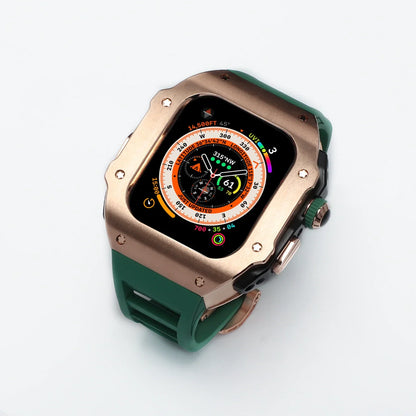 Luxuriöse Apple Watch-Gehäuse aus Edelstahl für die Apple Watch Ultra und Ultra 2