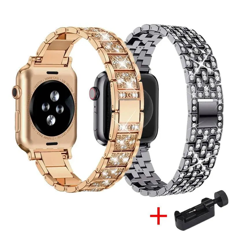 Diva Collection - Paar Armbänder für die Apple Watch Series 7