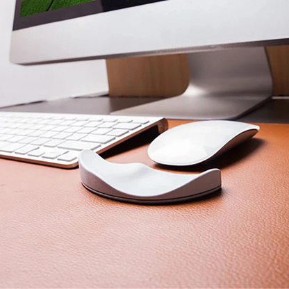 Ergonomische Silikon-Gel-Mauspad mit Handballenstütze - Rutschfester Gaming- und Bürozubehör