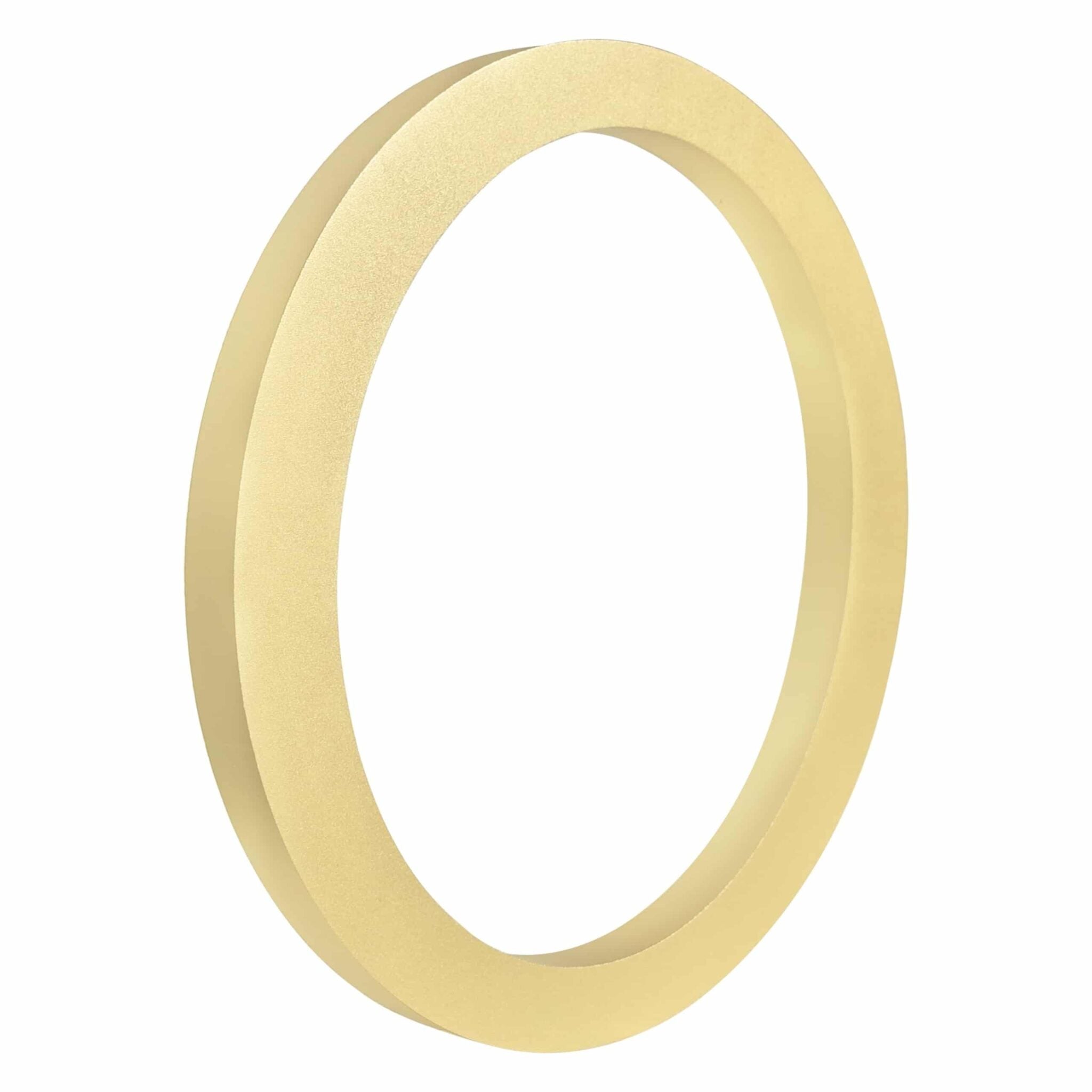 Schwimmende Hausnummer Messing | Hausnummernschild Art Deco