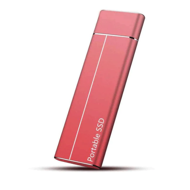 Tragbares Externes SSD-Speichergerät im Schlanken Design