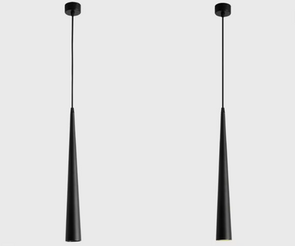 Moderne LED-Pendelleuchte – Dimmbarer Aluminium-Kegel