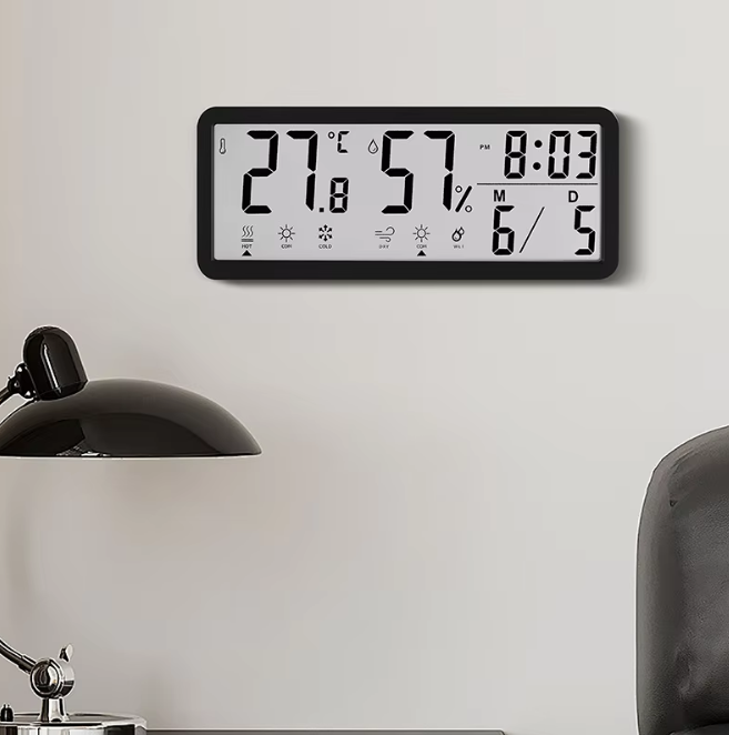 SmartView | Digitale LED-Wanduhr