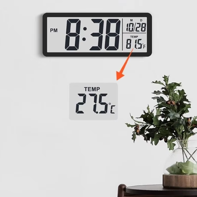 SmartView | Digitale LED-Wanduhr