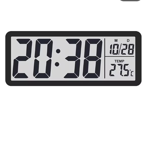 SmartView | Digitale LED-Wanduhr