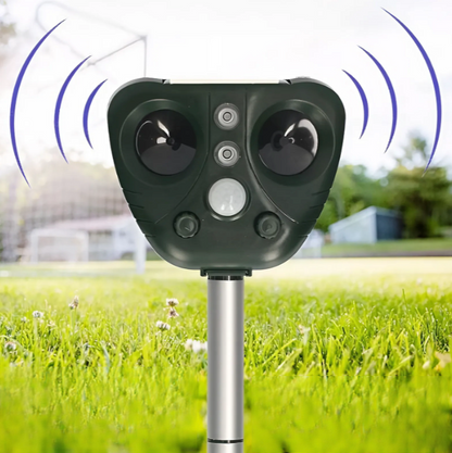 Ultrasonic Vogelvertreiber, Solarbetrieben
