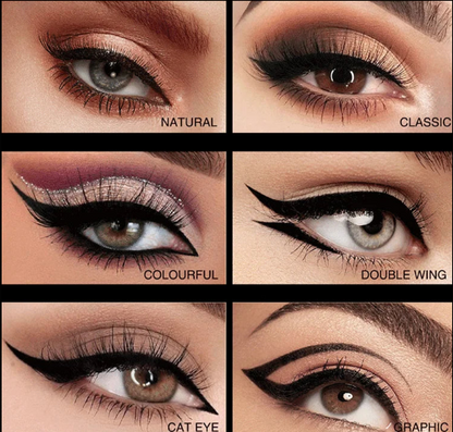 Langanhaltender Gel-Eyeliner mit Präzisionspinsel | Für tägliches und dramatisches Augen-Make-up
