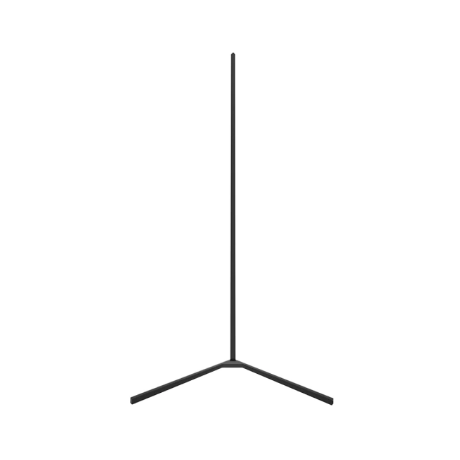 RGB LED Stehlampe mit Fernbedienung | Tripod Stehleuchte für Wohnzimmer Schlafzimmer Deko | Farbwechsel Licht 140cm, Aluminium