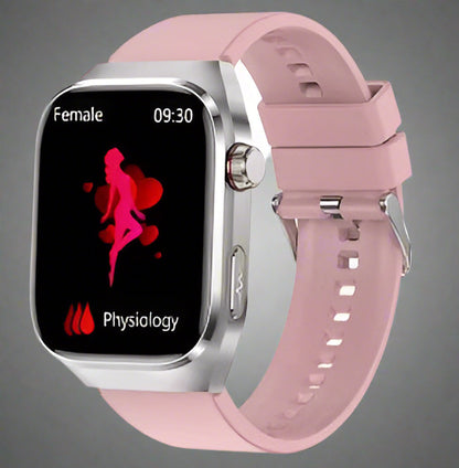 Fortschrittliche Gesundheits-Smartwatch | ECG- und Blutzuckerüberwachung