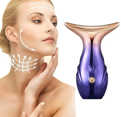 Multifunktions-LED-Massagegerät für Hals und Gesicht