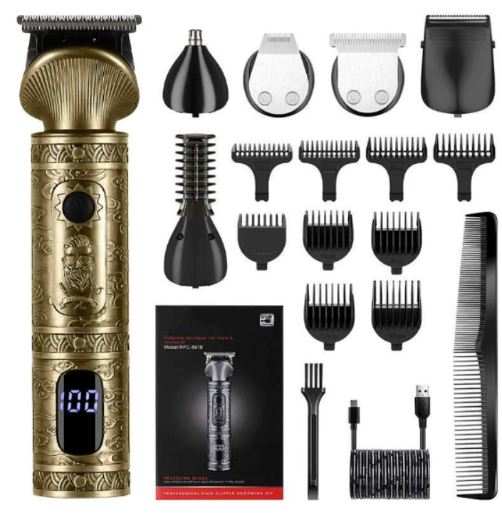 Wiederaufladbarer Haarschneidemaschine für Herren