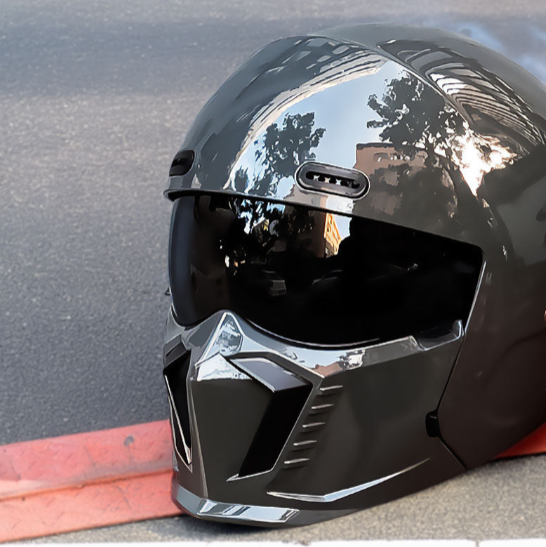 Integralhelm für Motorradfahrer