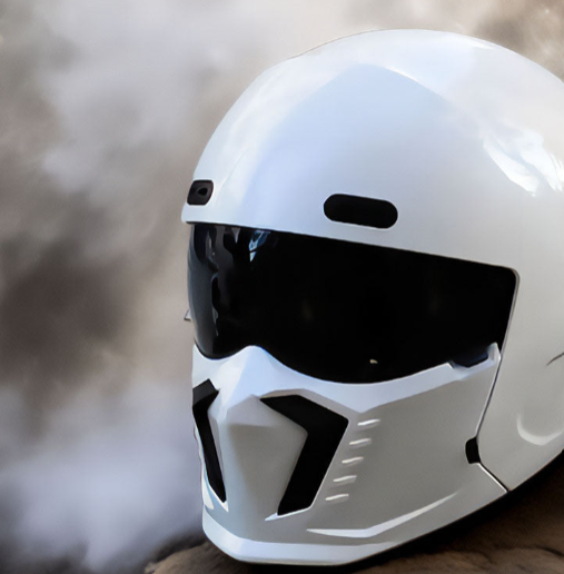 Integralhelm für Motorradfahrer