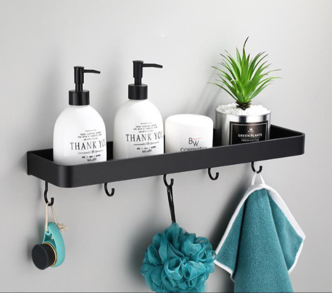 Badezimmer-Duschregal zur Wandmontage